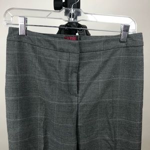 212 Collection Gray Plaid Pants Sz 6